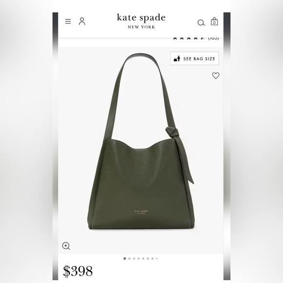 NWT Kate spade Knott large shoulder bag - Picture 3 of 7